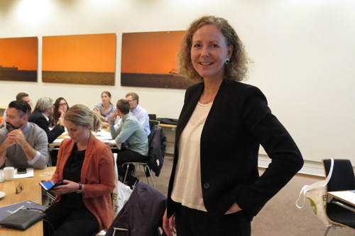 Jill Akselsen fra WSP Norge AS forteller om hvor viktig prosjektledelsen er for et prosjekt.  
