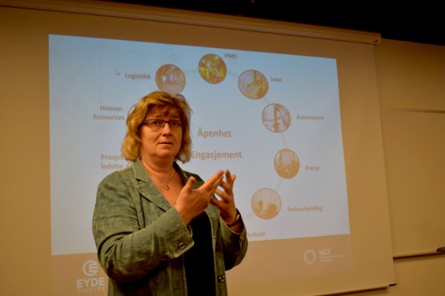 Jorunn Gislefoss, fabrikksjef ved REC Solar  