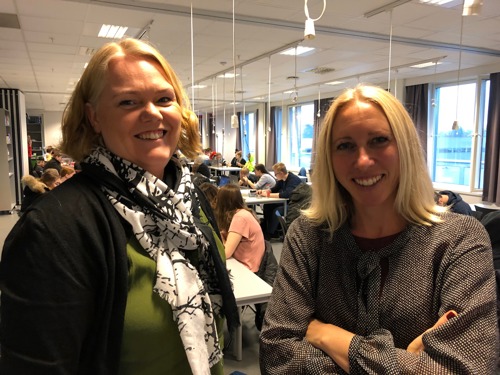 Dommerne fra Eyde-klyngen, Marianne Furuholt og Birte Hegerlund Runde.  