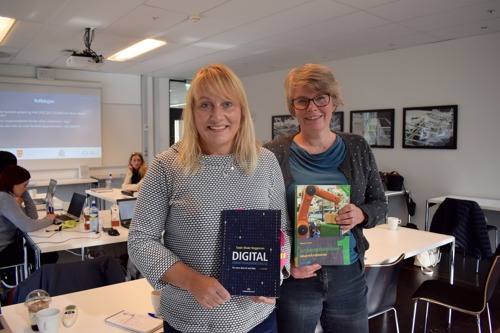 Faglærer for Lean, digitalisering og QA, Hilde Hovland og prosjektleder Marianne Brandett.  