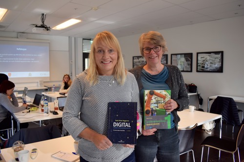 Faglærer for Lean, digitalisering og QA, Hilde Hovland og prosjektleder Marianne Brandett.
