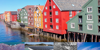 Trondheim Materialer Solarpanels Windmills