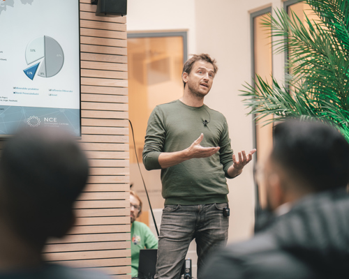 Christophe Pinck, leder for internasjonale relasjoner i Eyde-klyngen