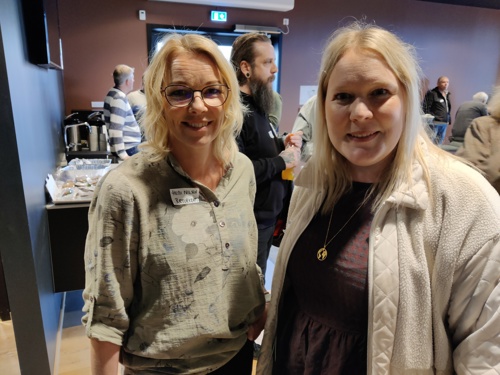 Heidi Nilsen og Gina Norsveen fra Returkraft  