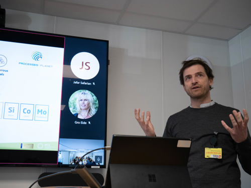 Christophe Pinck, leder av internasjonale relasjoner i Eyde-klyngen