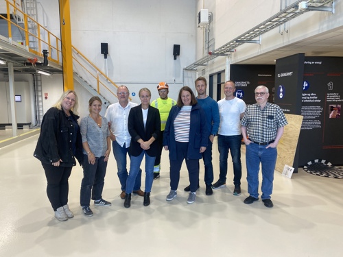 Safe Work Senteret, møte og omvisning september 2023.